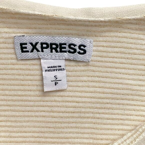 Lot of 4 Womens Spring Summer Shirts Tops Blouses Express Bar III BCBG Sz Small - Picture 10 of 14